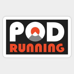 Pod Running - Trail Running Ultra Running Coach Magnet